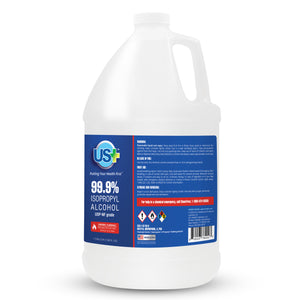 4 Gallons US+ 99% Isopropyl Alcohol USP Grade Bulk (1 Gallon x 4)